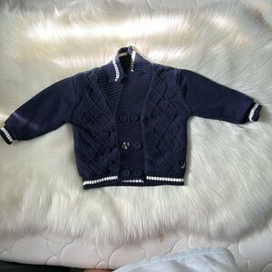 Nautica Size 9m . Double breasted button cardigan . Used
